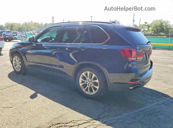 5UXKT0C5XG0S78761 2016 BMW X5 Синий Задняя правая четверть