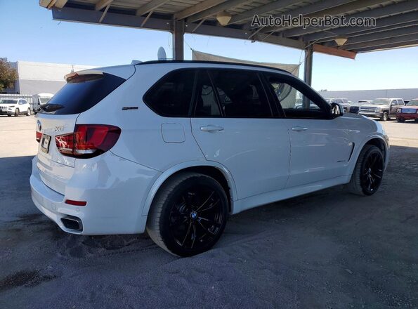 5UXKT0C5XJ0W00774 2018 BMW X5 White Задня права чверть