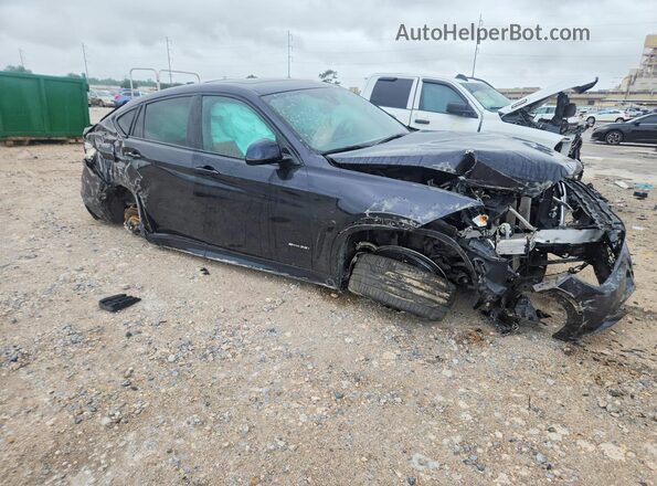5UXKU0C53J0G81245 2018 BMW X6 Black წინა მარჯვენა