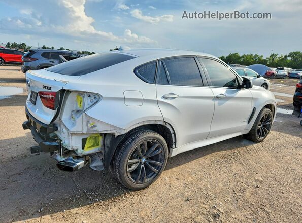 5UXKU0C56H0F99701 2017 BMW X6 Белый Задняя правая четверть