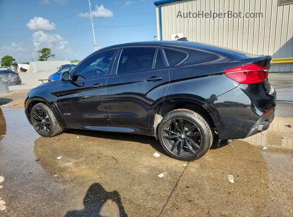 5UXKU0C58K0H98773 2019 BMW X6 Black Задня ліва чверть