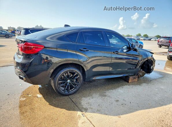 5UXKU0C58K0H98773 2019 BMW X6 Black Задня права чверть