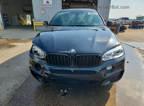 5UXKU0C58K0H98773 2019 BMW X6 Black Вид спереду