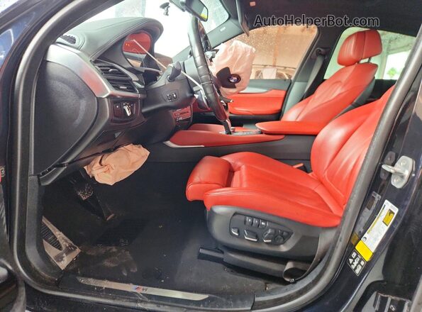 5UXKU2C39H0X47864 2017 BMW X6 Black Սալոնի դիմացի տեսք