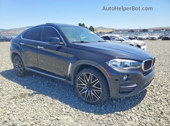 5UXKU2C50G0N80987 2016 BMW X6 Black წინა მარჯვენა
