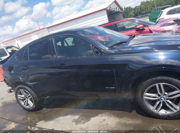 5UXKU2C50J0X51583 2018 BMW X6 Blue Панорамний вид салону 360°
