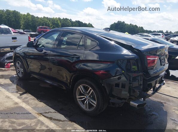 5UXKU2C50J0X51583 2018 BMW X6 Blue Задня ліва чверть