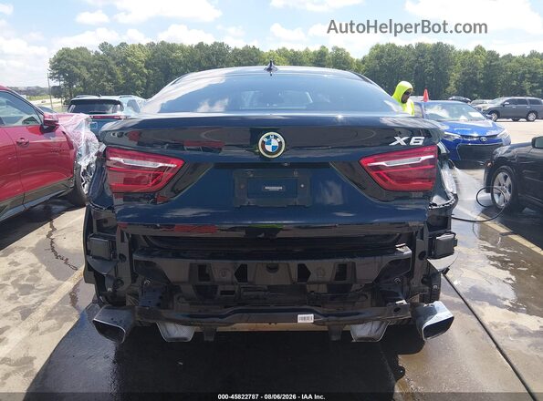 5UXKU2C50J0X51583 2018 BMW X6 Blue Вид спереду