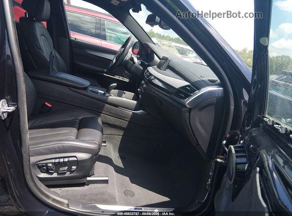 5UXKU2C50J0X51583 2018 BMW X6 Blue Вид салону спереду