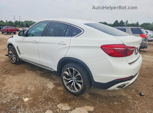 5UXKU2C51G0N80139 2016 BMW X6 White Задня ліва чверть