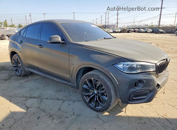 5UXKU2C54G0N83682 2016 BMW X6 Black Przód prawy