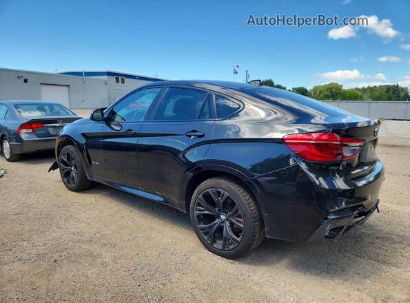 5UXKU2C55G0N79009 2016 BMW X6 Black Задня ліва чверть