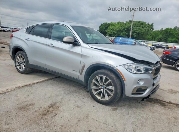 5UXKU2C55K0Z63574 2019 BMW X6 Silver Передня права чверть