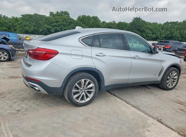 5UXKU2C55K0Z63574 2019 BMW X6 Silver Задня права чверть