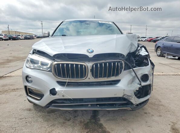 5UXKU2C55K0Z63574 2019 BMW X6 Silver Вид спереду