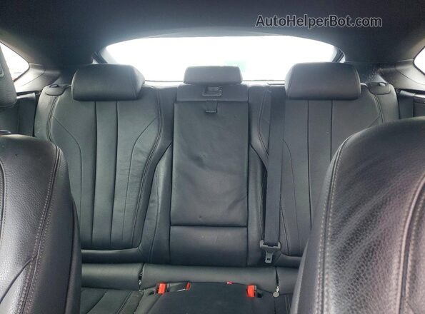 5UXKU2C55K0Z63574 2019 BMW X6 Silver Вид задніх сидінь