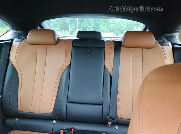 5UXKU2C55K0Z64448 2019 BMW X6 Красный Вид задних сидений