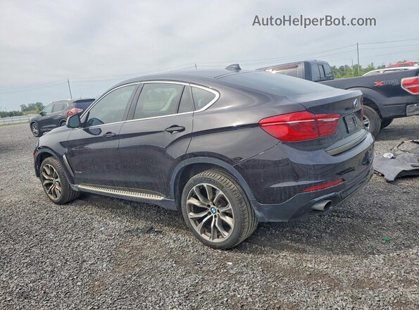 5UXKU2C56G0N81321 2016 BMW X6 Black Задня ліва чверть
