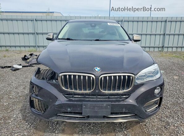 5UXKU2C56G0N81321 2016 BMW X6 Black Вид спереду