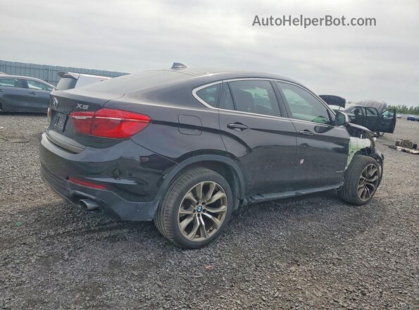 5UXKU2C56G0N81321 2016 BMW X6 Black Задня права чверть