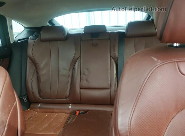 5UXKU2C56G0N81321 2016 BMW X6 Black Вид задніх сидінь
