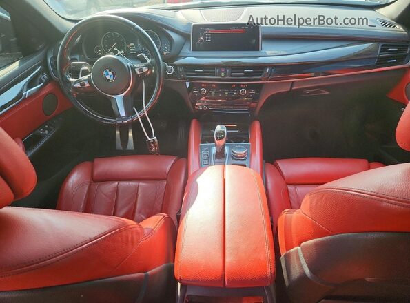 5UXKU2C56G0N81853 2016 BMW X6 Silver Вид панелі приладів