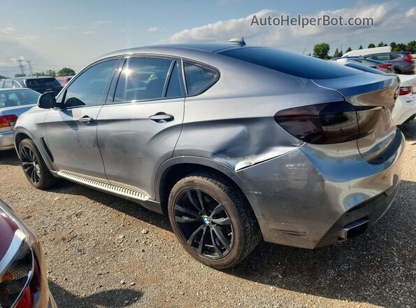 5UXKU2C56G0N81853 2016 BMW X6 Silver Задня ліва чверть