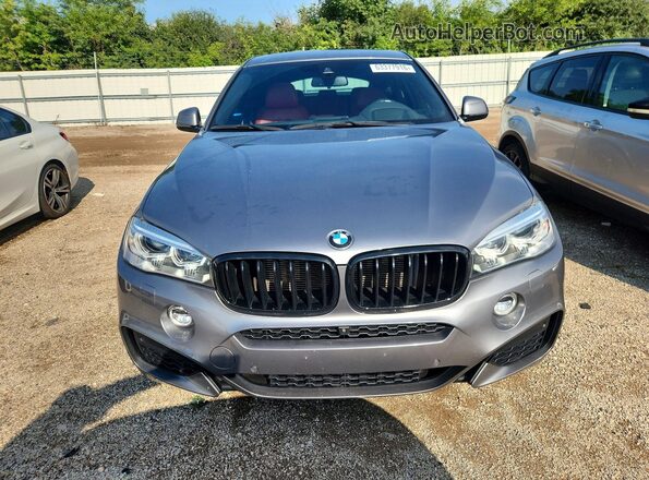5UXKU2C56G0N81853 2016 BMW X6 Silver Вид спереду