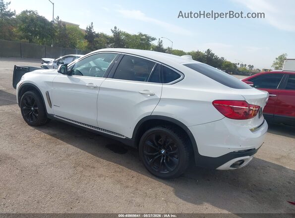 5UXKU2C58G0N79618 2016 BMW X6 White Задня ліва чверть