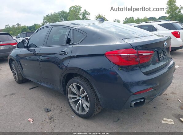 5UXKU2C59J0Z61308 2018 BMW X6 Blue უკანა მარცხენა