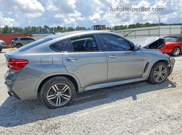 5UXKU2C59K0Z65425 2019 BMW X6 Gray Tył prawy
