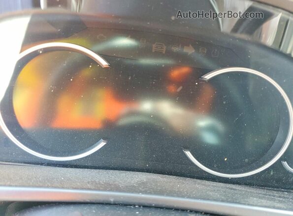 5UXKU2C59K0Z65425 2019 BMW X6 Gray Widok zestawu wskaźników