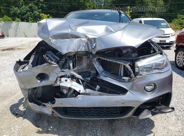 5UXKU2C59K0Z65425 2019 BMW X6 Gray Widok z przodu