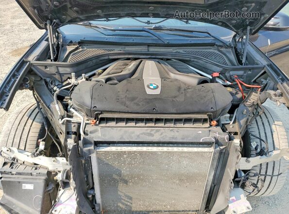 5UXKU6C3XH0W38773 2017 BMW X6 Black Вид задньої частини салону
