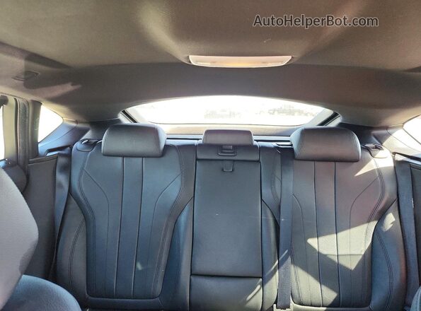5UXKU6C58G0R33662 2016 BMW X6 Blue Вид задніх сидінь