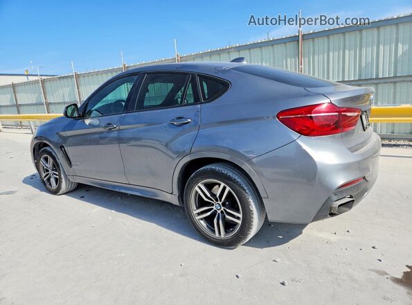 5UXKU6C59G0R34190 2016 BMW X6 Silver Задня ліва чверть