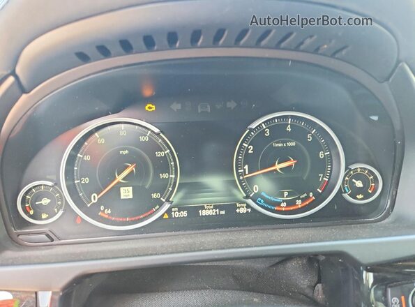 5UXKU6C59G0R34190 2016 BMW X6 Silver Вид щитка приладів