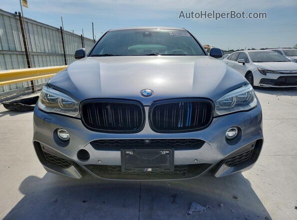 5UXKU6C59G0R34190 2016 BMW X6 Silver Вид спереду