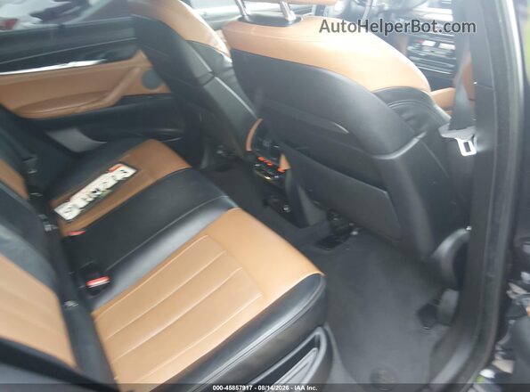 5UXKU6C5XG0R33937 2016 BMW X6 Black Vista de la etiqueta del VIN