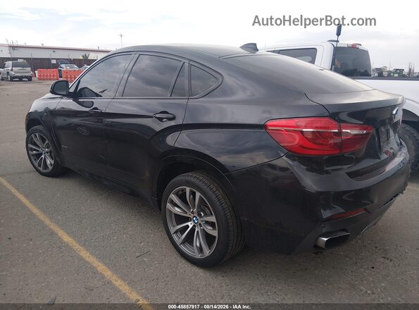 5UXKU6C5XG0R33937 2016 BMW X6 Black Vista interior de 360 grados