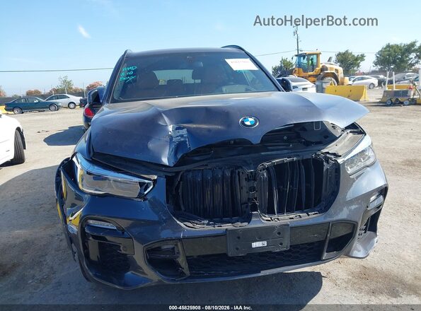 5UXTA6C00M9H08826 2021 BMW X5 Gray Դիմացի տեսք