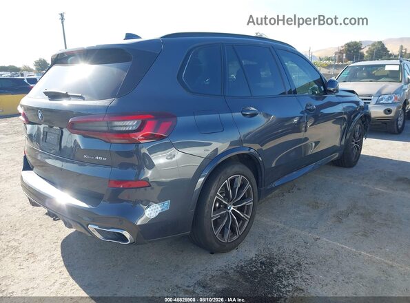 5UXTA6C00M9H08826 2021 BMW X5 Gray Հետևի աջ