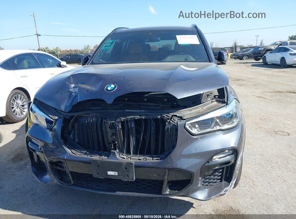 5UXTA6C00M9H08826 2021 BMW X5 Gray 