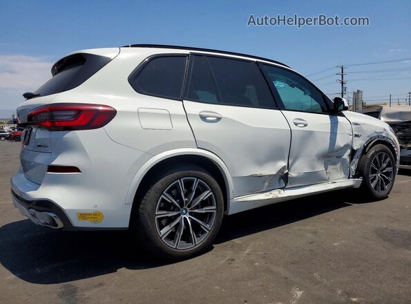 5UXTA6C00P9N60789 2023 BMW X5 Белый Задняя правая четверть