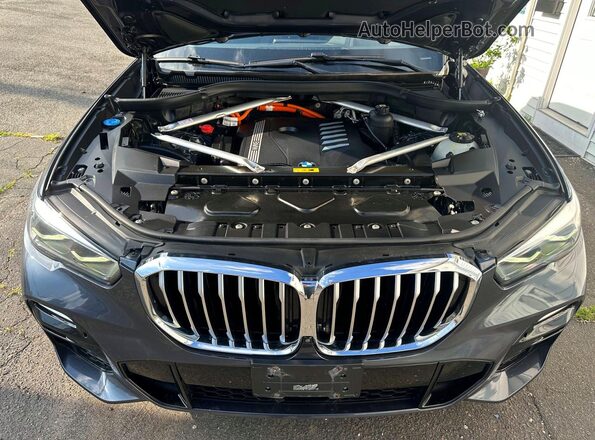 5UXTA6C01M9F30456 2021 BMW X5 Black Вид задньої частини салону