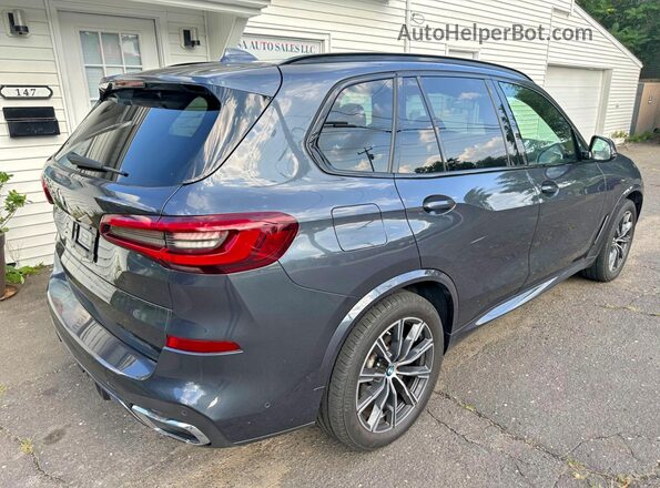 5UXTA6C01M9F30456 2021 BMW X5 Black Задня права чверть