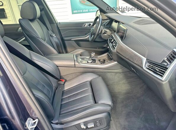 5UXTA6C01M9F30456 2021 BMW X5 Black Вид наклейки з VIN-кодом
