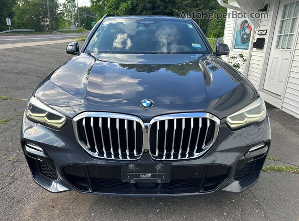 5UXTA6C01M9F30456 2021 BMW X5 Black Вид спереду