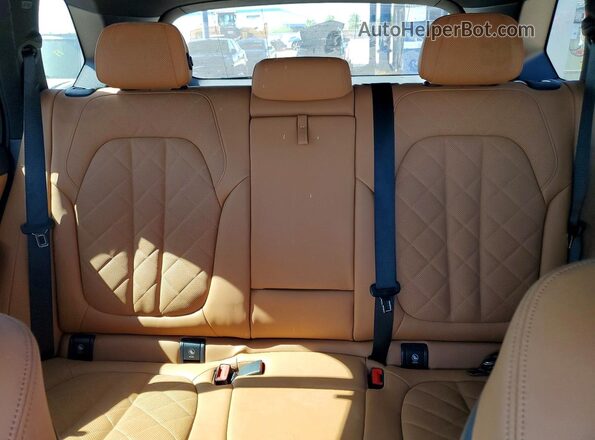 5UXTA6C01P9N76211 2023 BMW X5 Blue Вид задніх сидінь