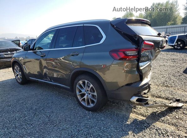 5UXTA6C02N9L41295 2022 BMW X5 Green Tył lewy